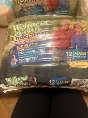 Wellness absorbent underwear